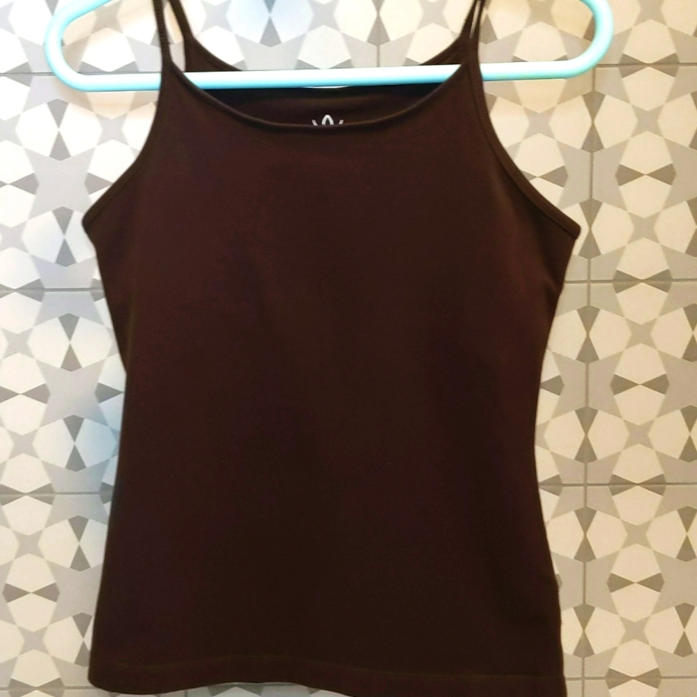 Beyond Yoga Truly Tank. Incredible soft spaghetti strap.Has a shelf bra.